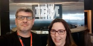 Visita de Fernando e Daniela Arroyo a IBM